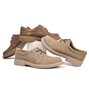 Zapatos Casuales Ligeros con Plantilla Absorbente de Sudor y Estructura Flexible, Zapatos Diarios para Hombre, Zapatos de Cuero - Product Image 1