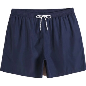 กางเกงว่ายน้ำขาสั้นออกกำลังกายสำหรับผู้ชายกางเกงว่ายน้ำสีทึบสำหรับเล่นกีฬาชายหาดเล่นฟิตเนสวิ่งออกกำลังกายในวันหยุด - Product Image 5