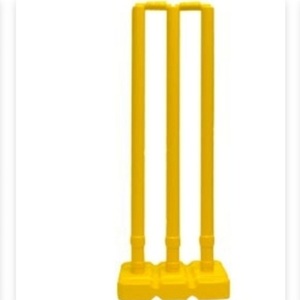 คริกเก็ตพลาสติกพีวีซีครบชุด3ตอและ1ค้างคาวขนาดมาตรฐานบรรจุภัณฑ์ที่กำหนดเอง - Product Image 1