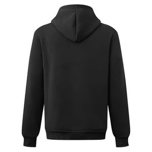 เสื้อฮู้ดดี้ผ้าฝ้ายหนานุ่มทรงโอเวอร์ไซส์สำหรับผู้ชาย สไตล์สตรีทแวร์  พร้อมบริการปักลายส่วนตัว - Product Image 2