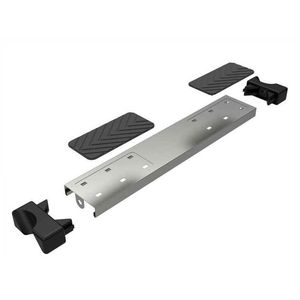 Gemaş battistrada scala di 304 qualità AISI in acciaio inossidabile-con cuscinetto in gomma. Per il tubo di Ø42mm. Larghezza 500mm.-siamo un grossista