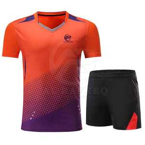 ชุดเทนนิสแบบแห้งเร็วชุดเทนนิสชุดเล่นเทนนิสระบายอากาศได้โลโก้ของคุณเอง - Product Image 5