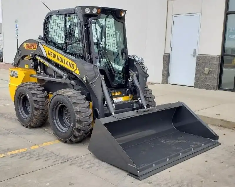 Satılık 2023 NEW HOLLAND L320 SKID STEER seyahat pazarlama Motor silindir şimdi stokta mevcut