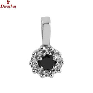 สร้อยคอจี้925ทรงลูกบาศก์เซอร์โคเนียกันน้ำสีเงินเป็นประกายคลาสสิกเหนือกาลเวลาของขวัญ - Product Image 3