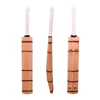 Bate de Críquet de Madera de Sauce Inglés Personalizable, Duradero, Ecológico y Ligero para Entrenamiento Deportivo de Jugadores de Equipo