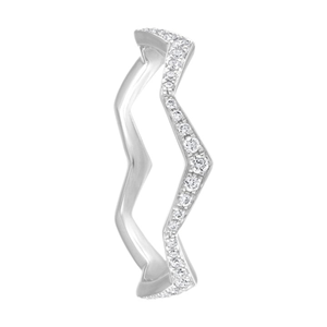 Juego de diamantes cultivados en laboratorio de anillo apilable de 14K en Ajuste de punta con claridad Vvs y color Def en oro amarillo y oro blanco - Product Image 4