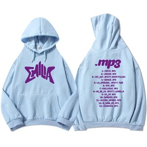 Sudaderas con capucha cómodas de manga larga para hombre, sudaderas de punto impermeables antiretráctiles de estilo Hip Hop con patrón sólido, ropa de calle - Product Image 6