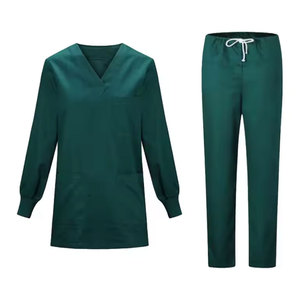 Wholesale Unisex Hospital Wear Scrub Suits Doctor Working Uniform. - Product Image 1