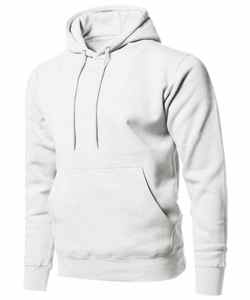 Pull à capuche de haute qualité pour hommes Sweat-shirt uni personnalisé avec motif uni Vêtements d'hiver décontractés avec col à capuche - Product Image 1