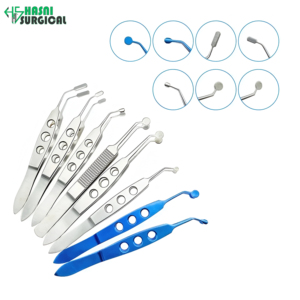 Eyelid Massaging Forceps Titanium & Stainless Steel Ophthalmic Surgical Tweezers - Product Image 5