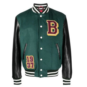 Veste universitaire pour homme, classique, école, collège, équipe sportive, bomber, veste chaude, décontractée, tenue de tous les jours, streetwear - Product Image 1