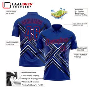 Polo à manches courtes pour homme en polyester à séchage rapide, personnalisable avec impression par sublimation, création de votre propre marque, idéal pour le golf - Product Image 3