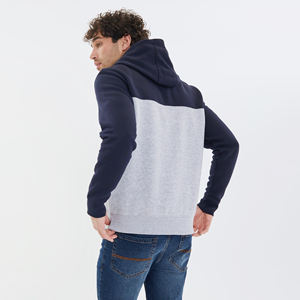 Sudadera con Capucha de Algodón Grueso para Hombre, Estilo Urbano, Mezcla de Forro Polar de Alta Calidad, Secado Rápido - Product Image 3