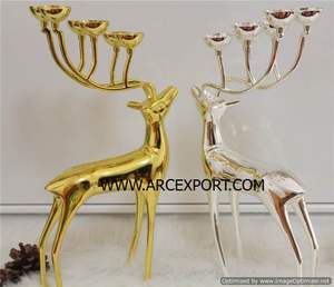 <b>Silver</b> Color Fancy Decorating Unique Latest Stylish <b>Candle</b> <b>Stick</b> Holder Best Quality Decorating <b>Candle</b> Holder From India - Product Image 4