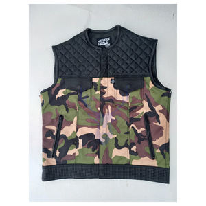 Chaleco de cuero para hombre Chaleco de cuero de alta calidad de baja tasa Venta caliente para hombres - Product Image 1