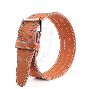 Ceintures de musculation en cuir de vachette VERITAS SPORTS VA-207, unisexes, avec levier, antidérapantes - Product Image 1