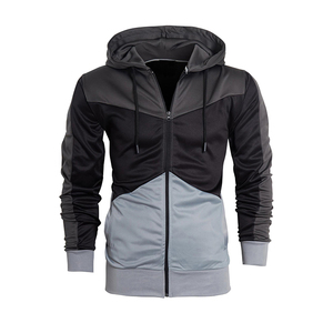 ชุดฮู้ดดี้สีผสมผสานสำหรับผู้ชาย ฮู้ดดี้เปล่าคุณภาพสูง ผ้าฝ้ายคุณภาพสูง ฮู้ดดี้ฤดูใบไม้ร่วงแบบหนาบุด้วยผ้าฟลีซ ฮู้ดดี้สีพื้น - Product Image 5