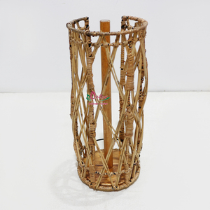 Artex Dong Thap Factory Vietnam Boîte à mouchoirs faite à la main en jonc de mer et jacinthe d'eau Artisanat écologique pour la décoration intérieure - Product Image 4