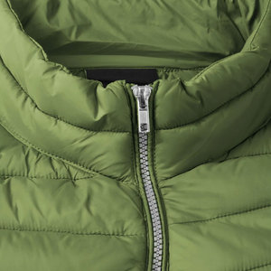 Veste matelassée en toile de canard pour homme, mode, hiver, légère, sans manches, rembourrée, bonne qualité, 100% polyester - Product Image 3