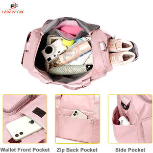 Nouveaux sacs de luxe Weekender vente en gros grand sac de sport concepteur étanche unisexe style voyage logo personnalisé sac de voyage - Product Image 4