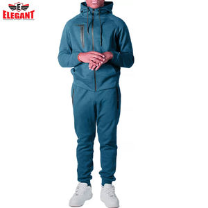 Elegante Deportes Personalizado Jogging En Relieve Chándales Set Alta Calidad XXL Tamaño Gimnasio Ropa Deportiva Logo Hecho Fleece Colorido Elegante - Product Image 5