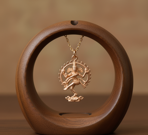 925 Argent Rhodium Lien Chaîne Collier Usage Quotidien Hindou Bouddha Dieu Pendentif Plaqué Or Tendance Cadeau Spirituel pour Hommes Femmes - Product Image 4