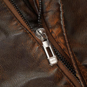 Chaqueta de Invierno Casual de Estilo Moderno, Chaqueta de Cuero de Alta Calidad y Cómoda, Más Vendida, con Cierre de Cremallera y Tela de Lona - Product Image 3