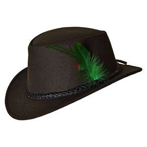 Tela de lana 100% personalizada con sombrero bávaro verde Logotipo y tamaño de alta calidad Carácter elegante para uso en exteriores - Product Image 1