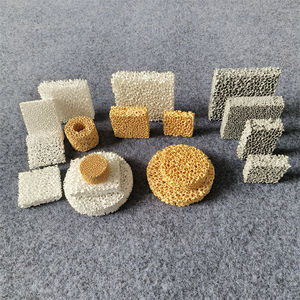 נקבובי סיליקון נקבובי אלומינה זירקוניה מגנזיה קרמיקה מסנן קצף לתעשיית הליהוק - Product Image 4