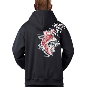 Los más vendidos hombres moda bordado sudaderas con capucha para la venta logotipo personalizado bordado Sudadera con capucha hombres con capucha bordado pulóver capucha - Product Image 2