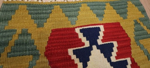 Alfombra Kilim personalizable de grado premium, tejido plano, diseño Floral, Alfombra de lana, decoración de suelo para uso en habitación, tamaños disponibles - Product Image 3