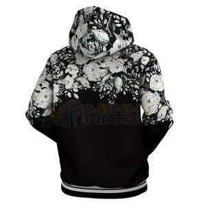 Sweat-shirt à sublimation confortable en coton et polyester, sweat-shirt à sublimation durable - Product Image 4