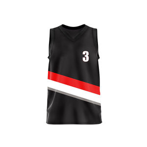 Haute qualité 2024 Top qualité haute qualité bon tissu basket-ball uniforme jeunesse maillot personnalisé hommes basket-ball Sublimation maillot - Product Image 5