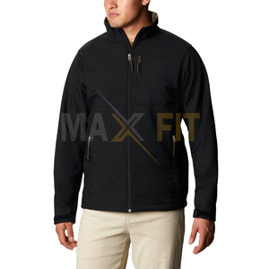 MAXFIT ENTERPRISES <b>Men's</b> High-Density Breathable <b>Soft</b> <b>Shell</b> <b>Jackets</b> Winter Season Canvas Different Styles OEM Services - Product Image 1