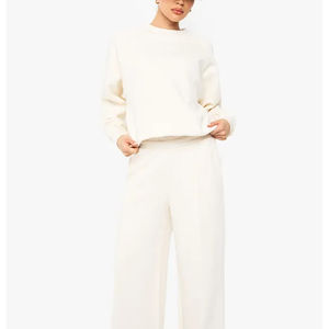 Sweat-shirt décontracté pour femme de haute qualité, sur mesure, 100% coton molletonné, séchage rapide, respirant, manches longues, surdimensionné, pour l'hiver - Product Image 4