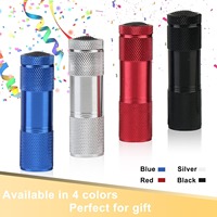 Senter Mini LED Isi Ulang dengan Gantungan Kunci Baterai 3A Logo Kustom untuk Aktivitas Luar Ruangan