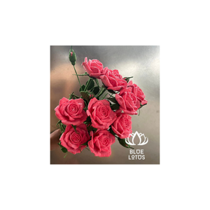 Flores de hilo caprichosas 100% hechas a mano para flores eternas - Product Image 1