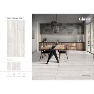 Chine Prix du marbre émaillé blanc brillant 600x600mm et 600x1200 Carreaux de sol en céramique polie Porcelaine Impression Carreaux de céramique - Product Image 4