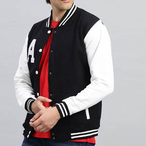 Dernières vestes d'université avec logo personnalisé pour hommes et femmes Vestes d'université en chenille Logos Vestes de baseball Broderie en laine et cuir - Product Image 5