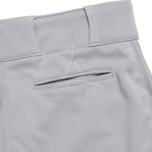 Pantalon de baseball respirant pour hommes sur mesure OEM-100% Polyester Designs et couleurs personnalisés de haute qualité - Product Image 4