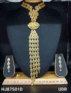 Haute qualité exclusif or mode Simple mariage collier lien chaîne avec perles en gros prêt expédition boîte à bijoux emballage - Product Image 2