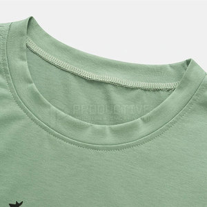 T-shirts pour hommes de nouveau style les plus populaires taille personnalisée 100% coton Logo personnalisé respirant décontracté meilleure qualité en stock - Product Image 3