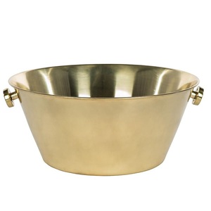 Cubo de hielo de latón de lujo para hogares modernos que proporciona calidad superior y atractivo estético para accesorios de bar - Product Image 5