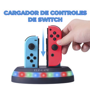 Estación de Carga Rápida para Nintendo Switch Compatible con Controles Joycon con Función PD - Product Image 2