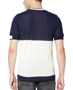 เสื้อยืดผู้ชายสไตล์ใหม่ ขายส่ง ผ้าฝ้าย 100% ทรงหลวม คอโอ ระบายอากาศดี มีไซส์ใหญ่ จากปากีสถาน - Product Image 1