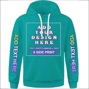 เสื้อสเวตเตอร์ผ้าขนแกะมีฮู้ดสำหรับผู้ชายเสื้อสเวตเตอร์โอเวอร์ไซส์ออกแบบได้ตามต้องการใหม่2025 - Product Image 1