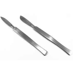 Porte-lame de scalpel manuel en acier inoxydable de haute qualité Instrument chirurgical Debonairii Dii-i-1258 pour la podiatrie dentaire médicale - Product Image 5