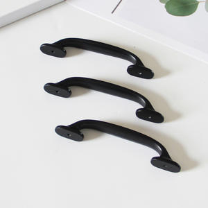 Tirador de manija de gabinete Octágono de aleación de Zinc contemporáneo curvo para tocador, armarios, cajones, armarios, cocina, dormitorio, sala de estar - Product Image 6