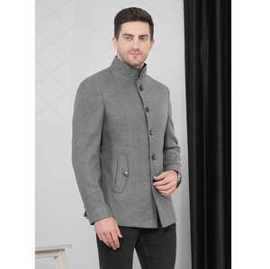 Blazer Clásico Gris Claro para Hombre, Chaqueta Moderna a Medida para Boda, Disponible a Precio de Mayoreo, Suministro Directo de Fábrica - Product Image 1