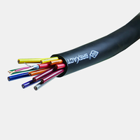 Câble audio multipaire SREXACT 12 canaux avec connecteurs XLR, gaine en PVC, blindage en feuille, conducteur en cuivre nu, modèle 3070800820-100M